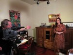 Filmarea Rubricii TV Arta De A Trai Sanatos, Despre Vinete, Cu Cecilia Caragea 07